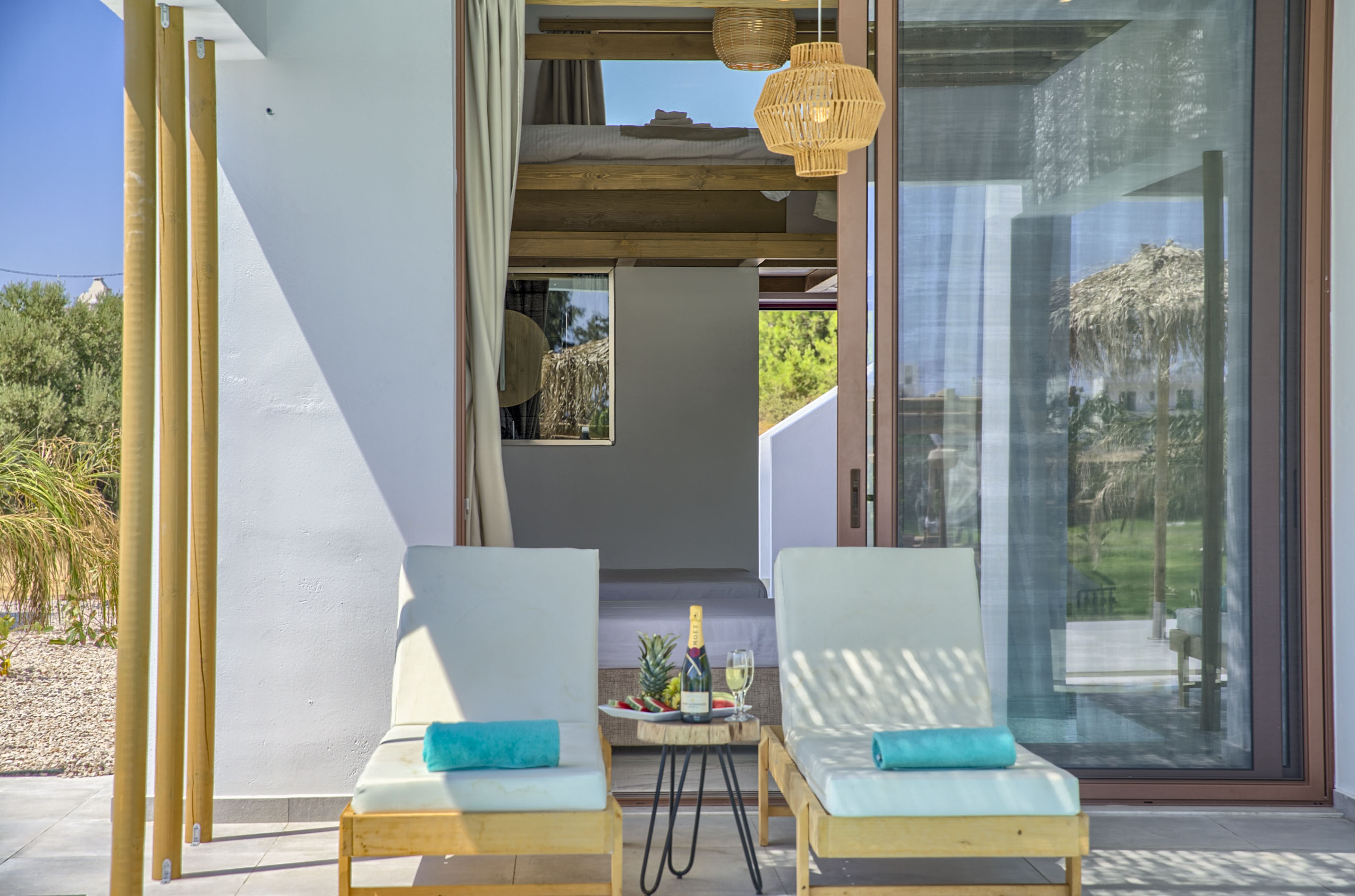 Loft suite with private pool